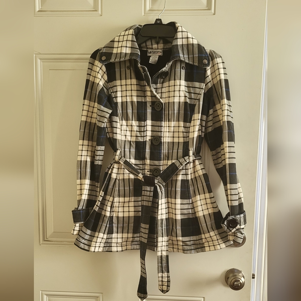 Small plaid coat